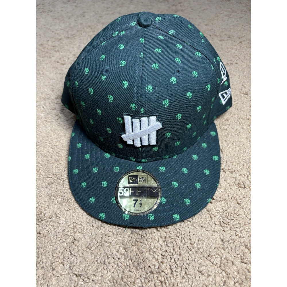 Undefeated Tally New Era Los Angeles Dodgers Fitted‎ Hat Green All Over Pattern